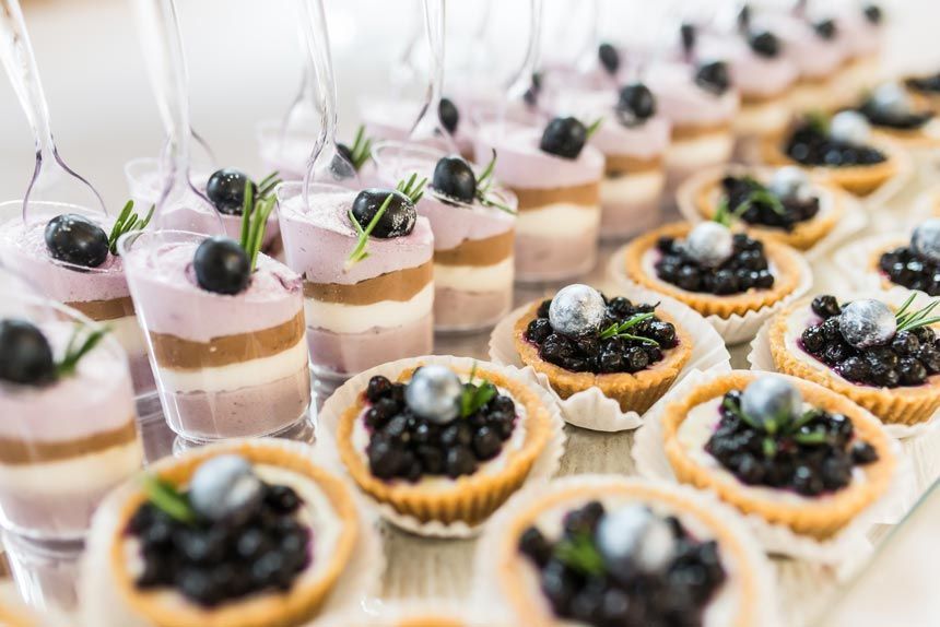 Köstlichkeiten vom Hochzeitscatering Stuttgart