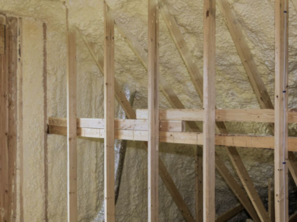 Attic & Roof Insulation spray foam