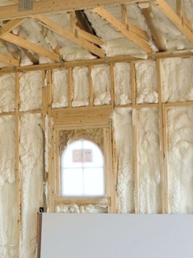 Wall Insulation foam spray