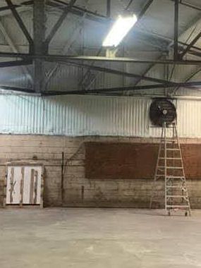 commercial insulated with spray foam