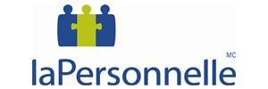 Un logo bleu et jaune pour lapersonnelle mc
