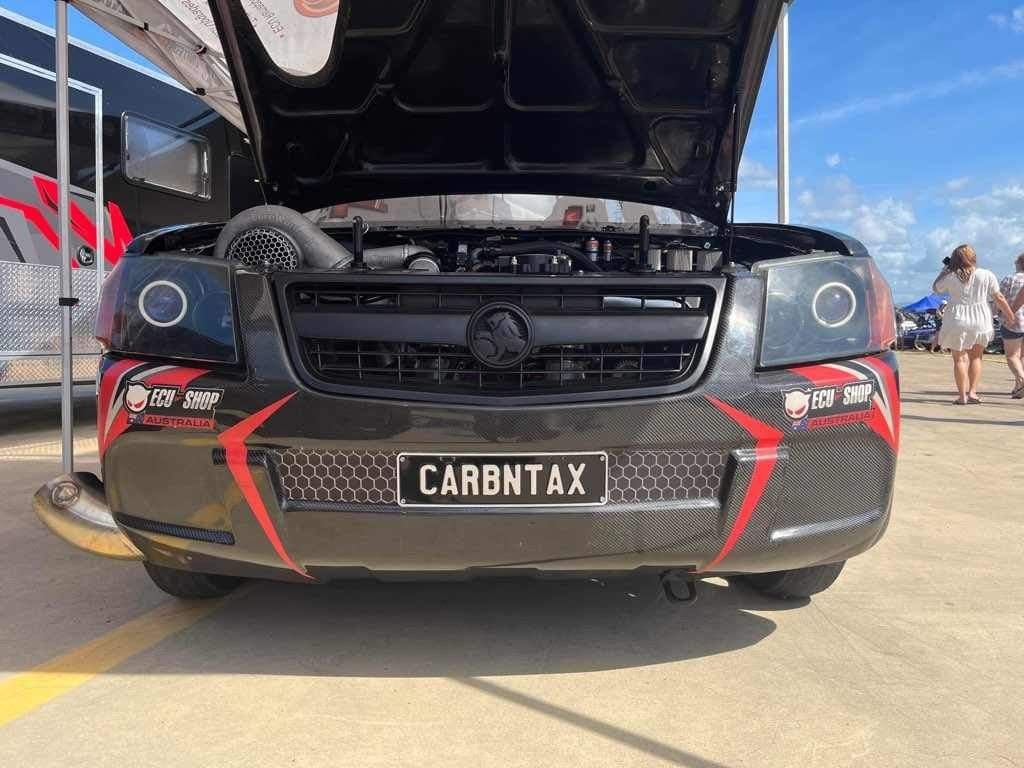 Black car with a license plate - Mount Saint John, QLD - Cutlers Diesel Performance