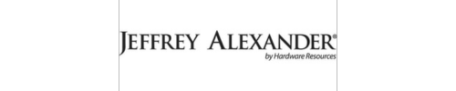 A black and white logo for jeffrey alexander