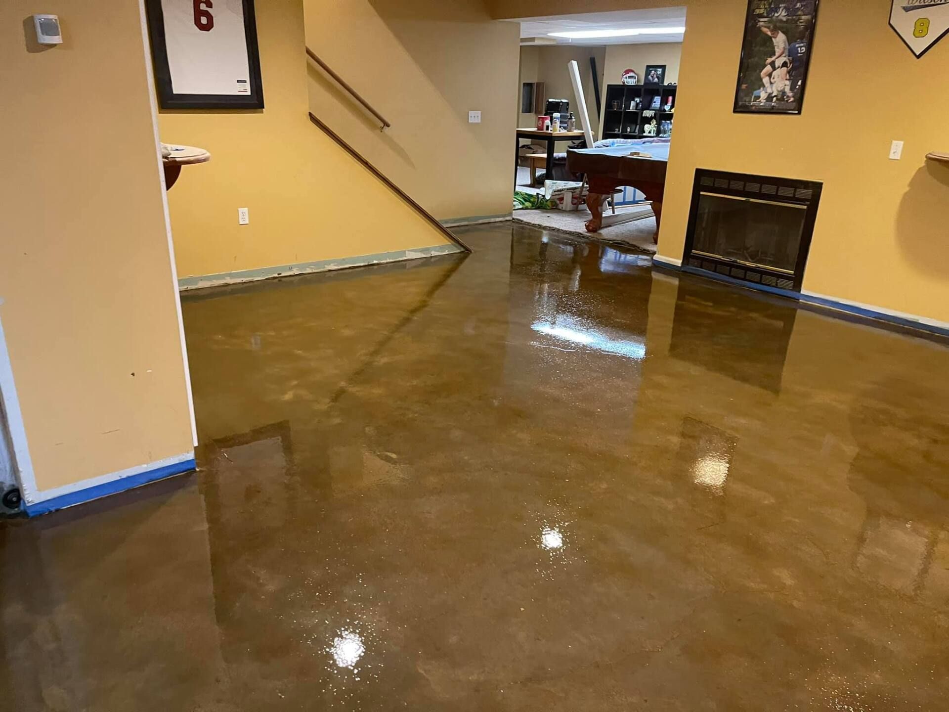 Epoxy Floor — Georgetown, KY — Creative Concrete & Flooring Designs