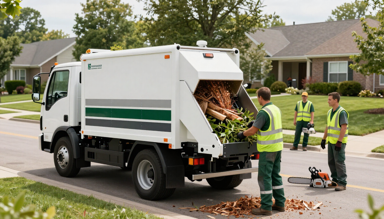 Tree Care Equipment and Crew