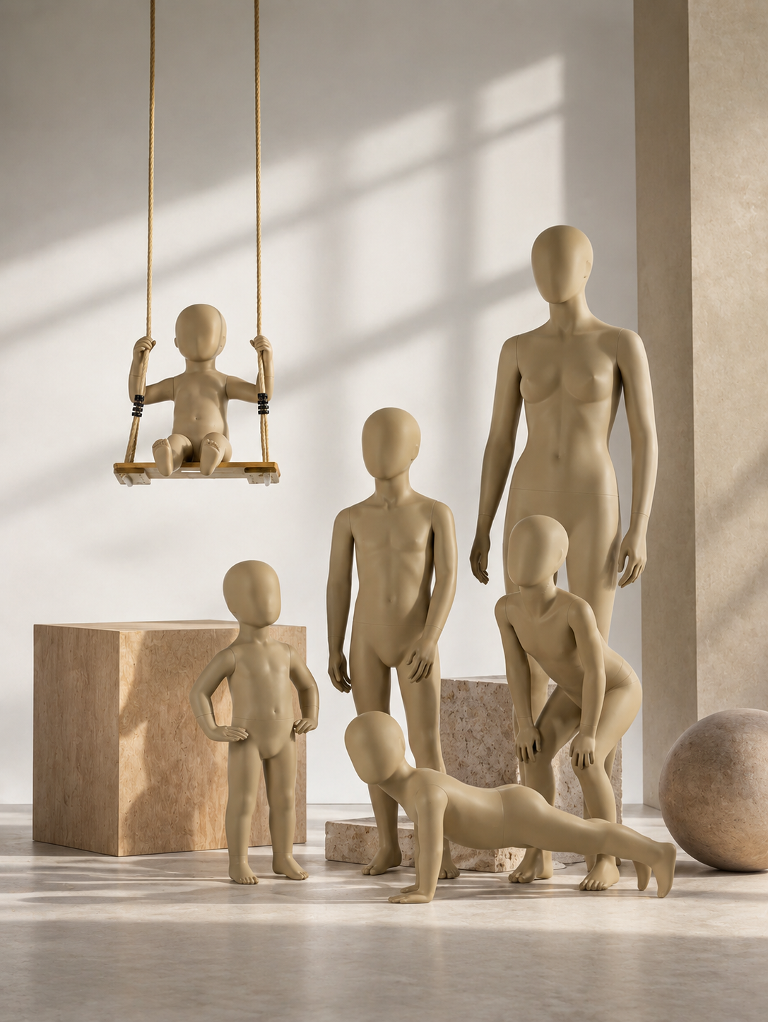 Kinderfiguren van Hindsgaul in alle leeftijden