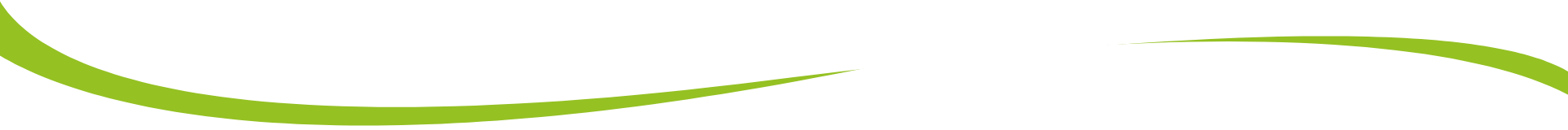 Abstract green curved lines along the top edge on a white background.
