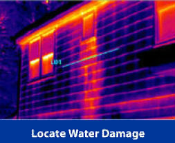locate water damage