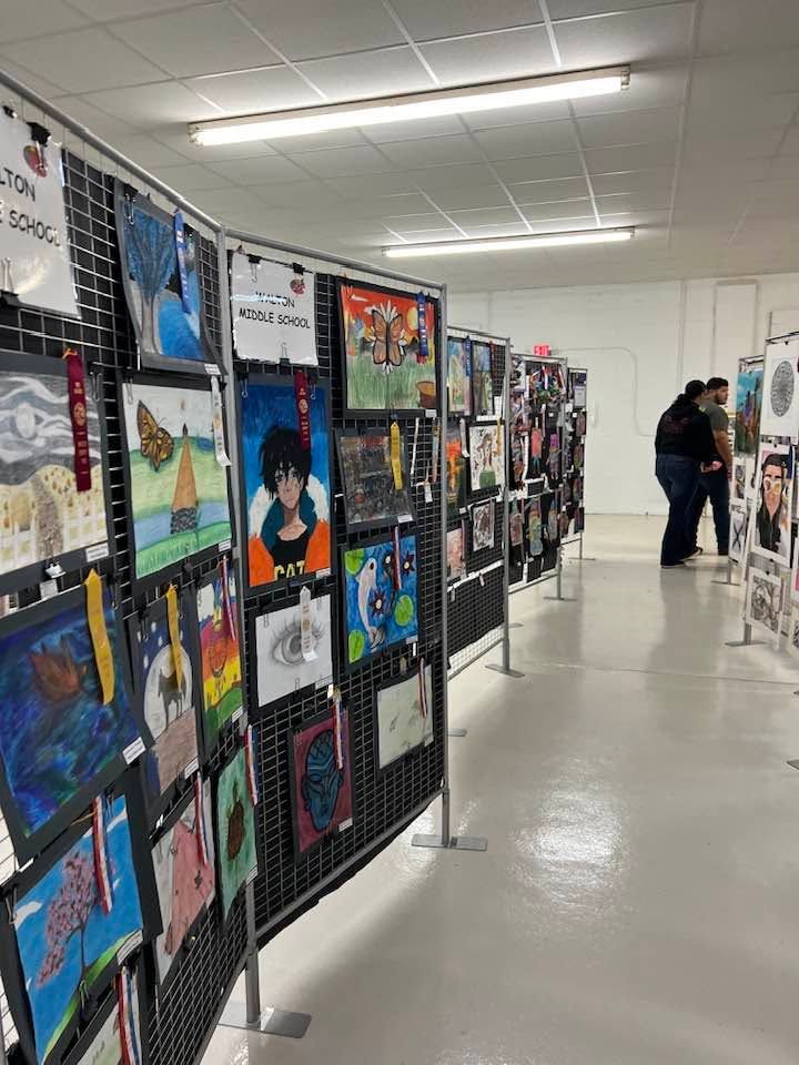 Handicraft exhibit entry