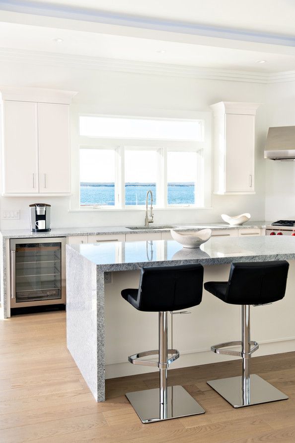 Bright Contemporary Coastal Kitchen Kitchen Remodel by International Builders Inc project photo 2