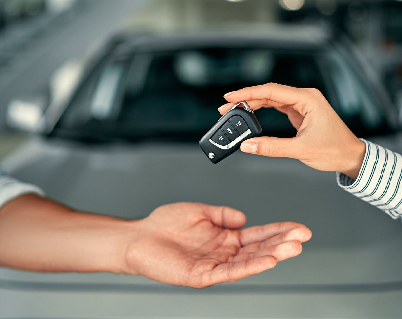 Auto nomas mašīnas atslēgas