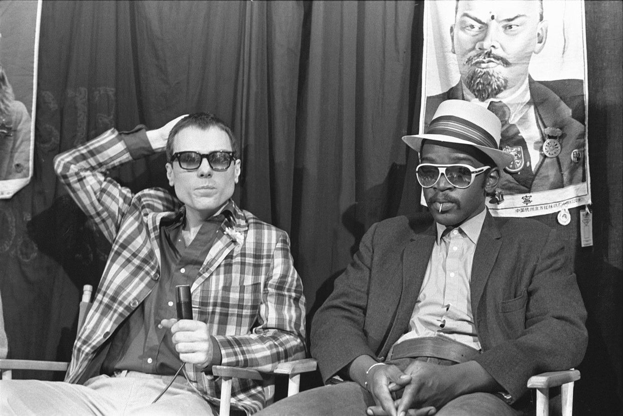 O'Brien and Fred Braithwaite aka Fab 5 Freddy, TV Party