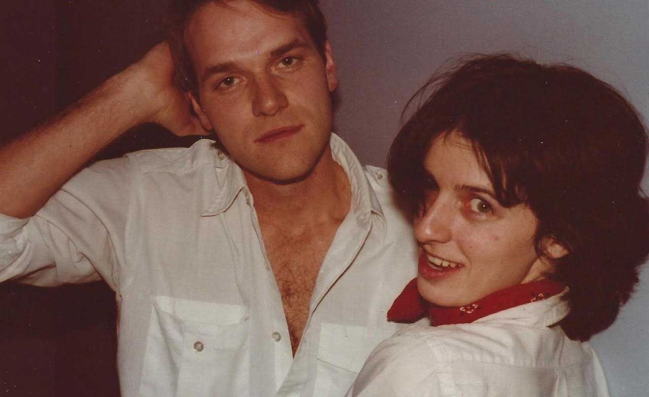 David Ebony and Susan Springfield (Erasers lead singer), 1980.