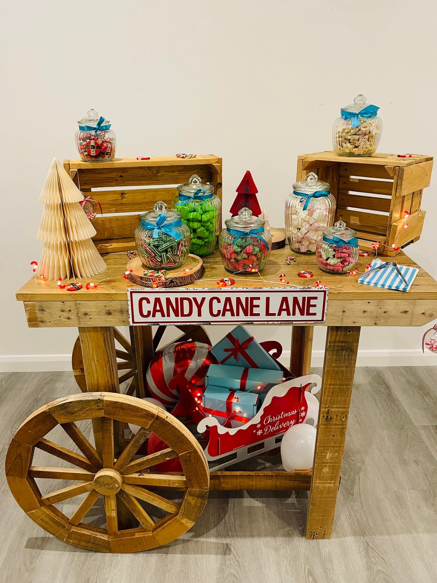 Sweetie carts and s'mores for hire in Peterborough