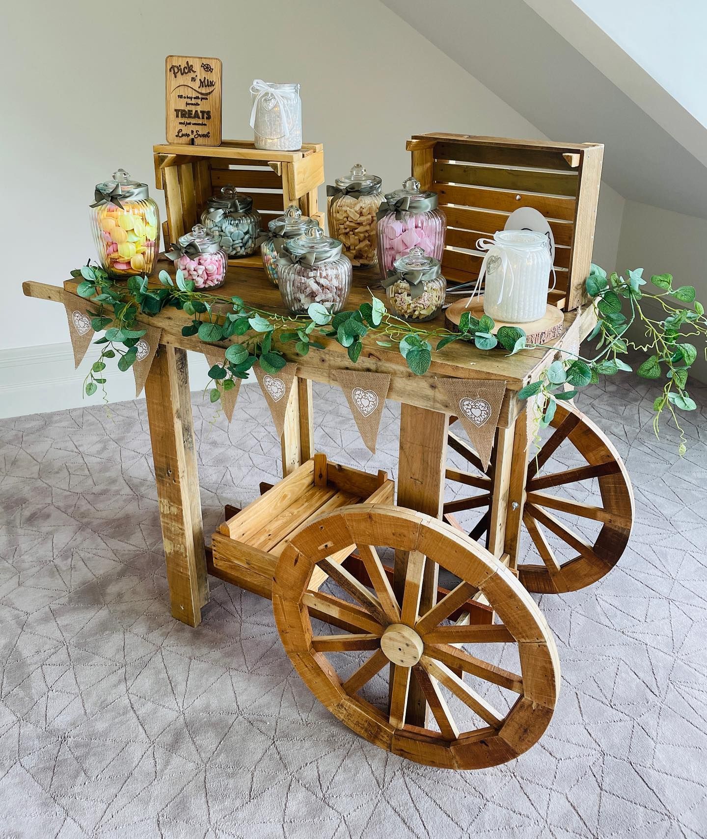 Sweet Cart Part Set Up