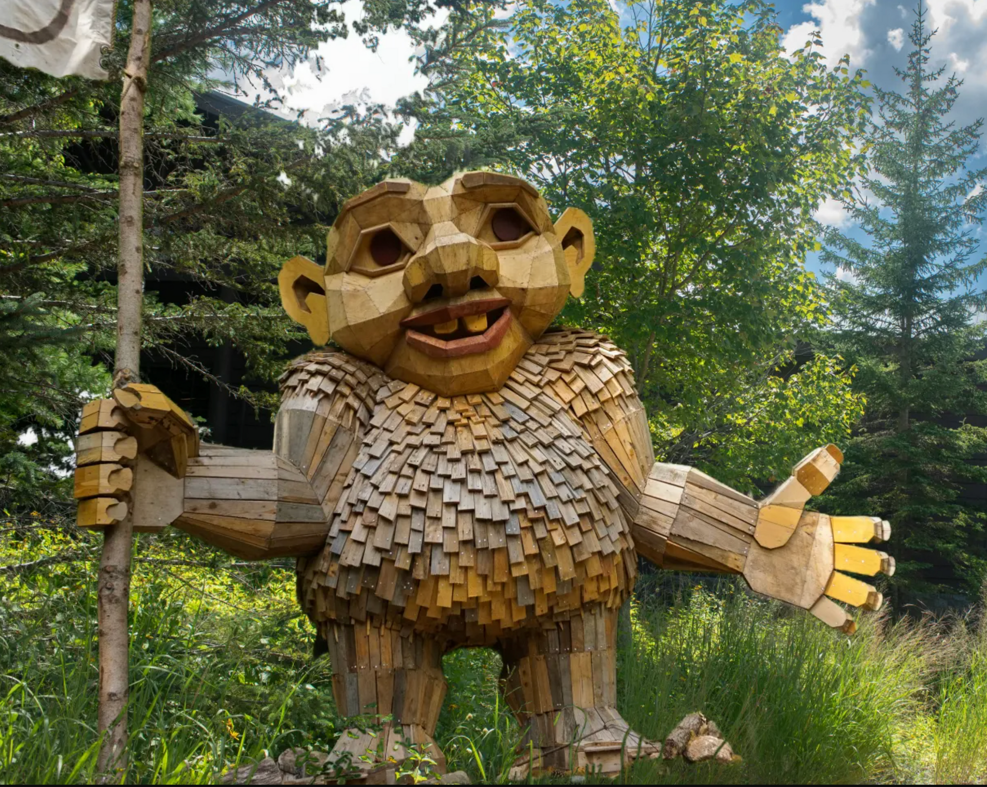 Cutest Wooden Troll