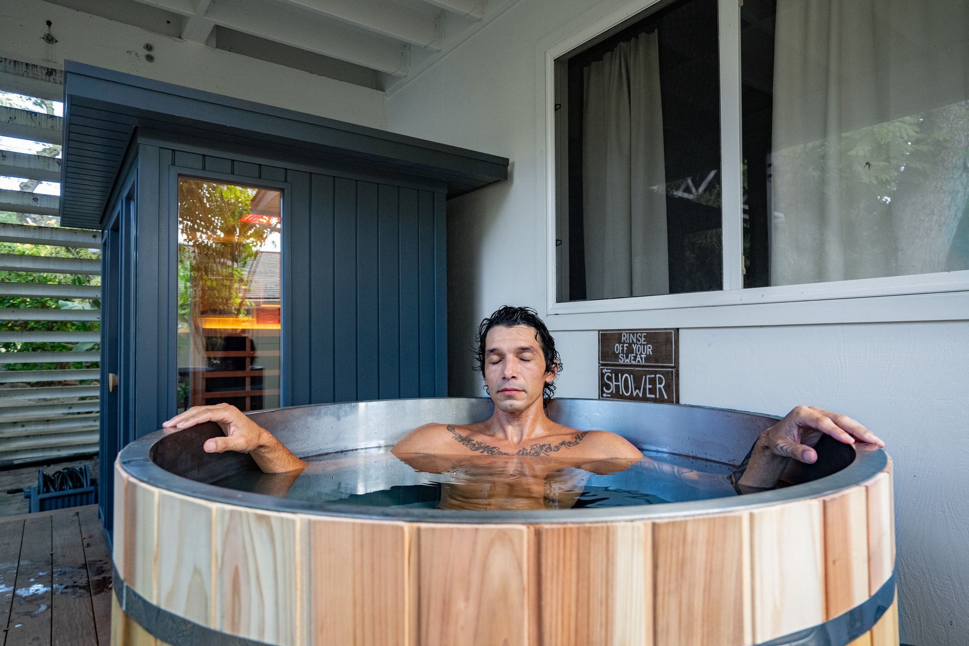 Cold Plunge Ice Bath North Shore Oahu Vacation Rental