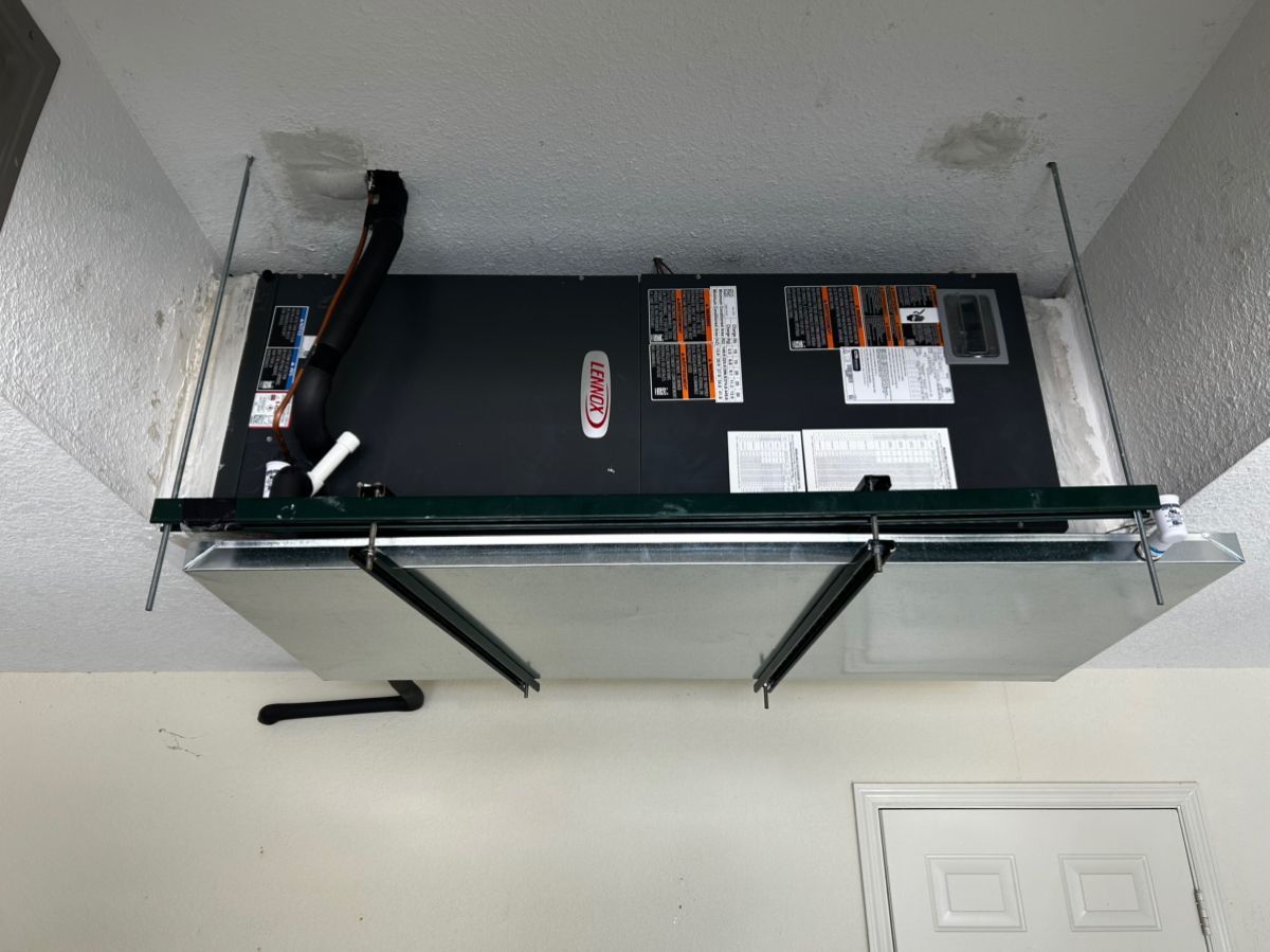 replacement change out HVAC air handler Lennox Elite
