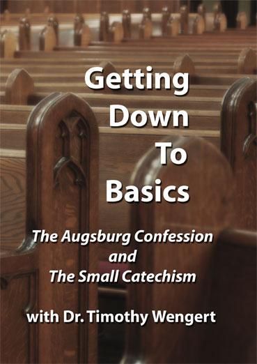 Getting down to basics is written by dr. timothy wengert