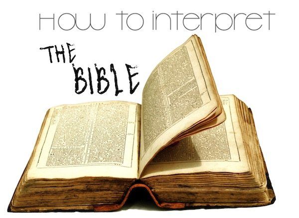 How To Interpret The Bible