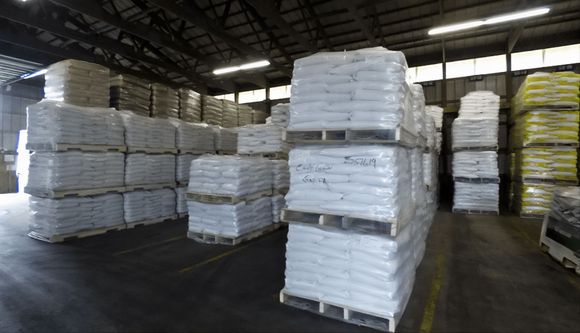 pallets in warehouse