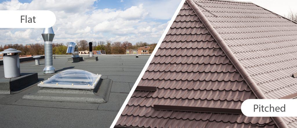 Flat Roofs vs. Pitched Roofs