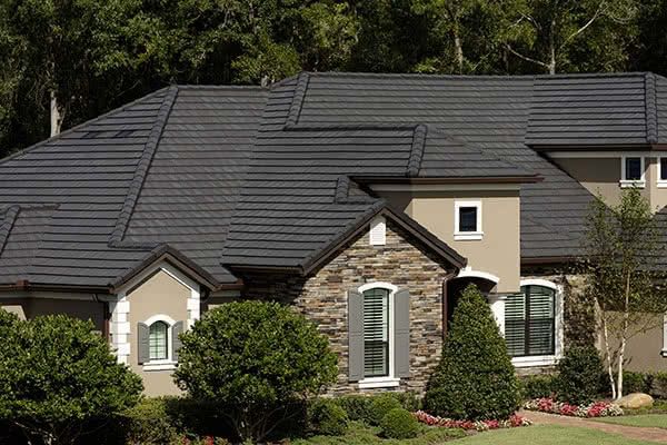 Eagle Bel Air flat concrete tile roof