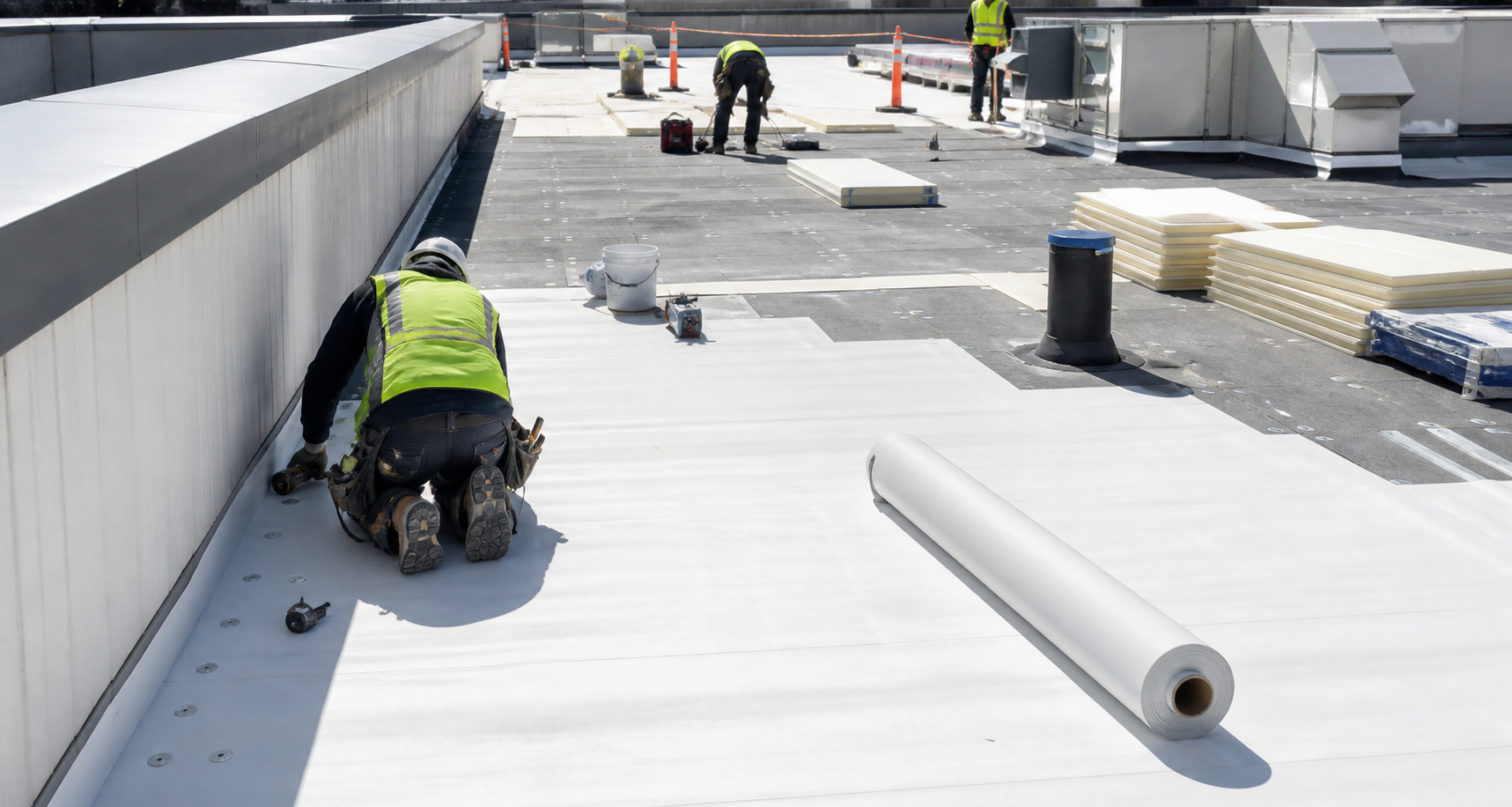 Commercial roofing planning with Highmark Roofing Partners