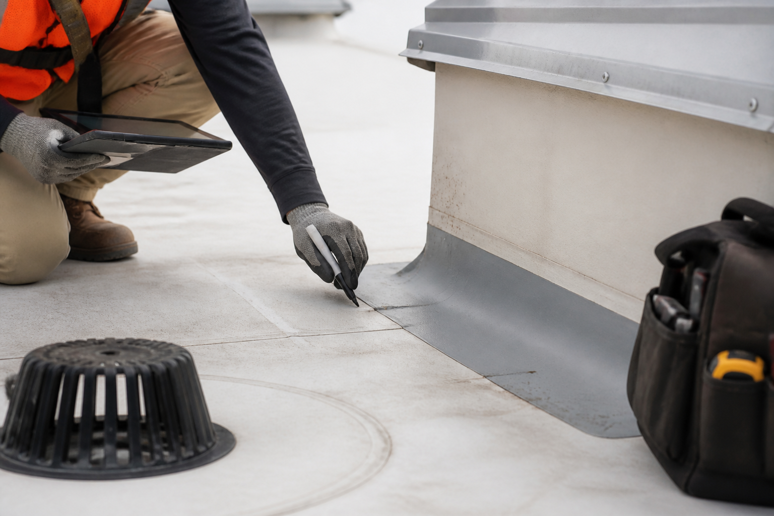 Commercial roof repair review by Highmark Roofing Partners