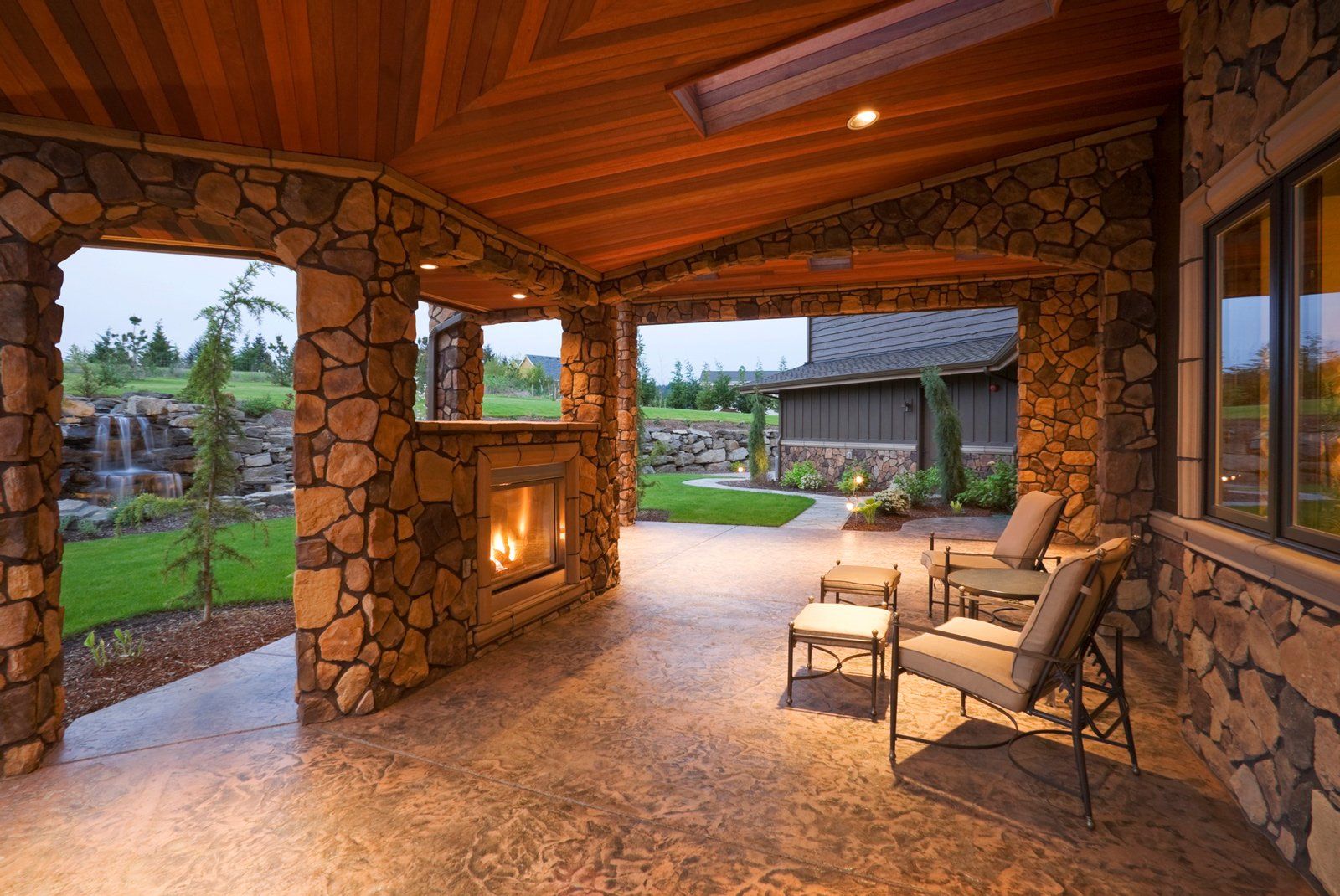 Covered Patio — Perry, MO — Grossmann Masonry, LLC