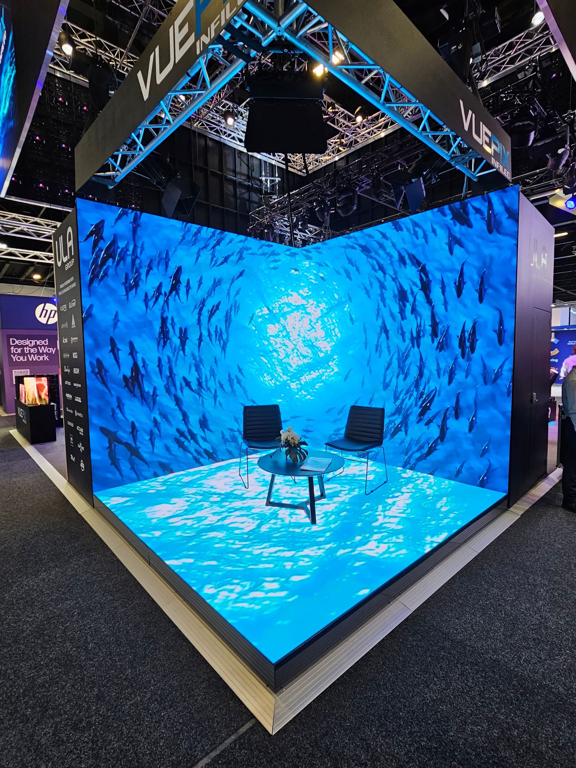 Eventspec partners with ULA to deliver LED expo booth at Integrate 