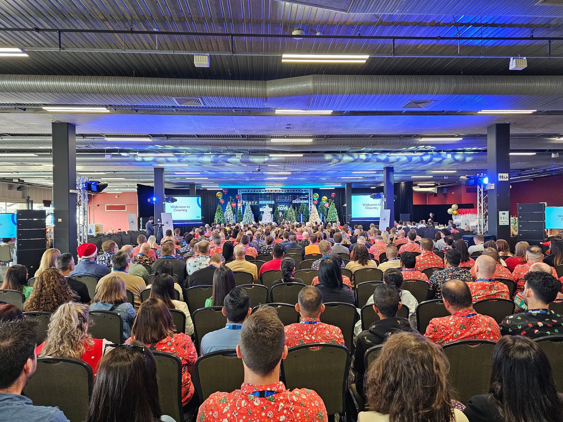 Eventspec BIG W trade show Rosehill Gardens AV event