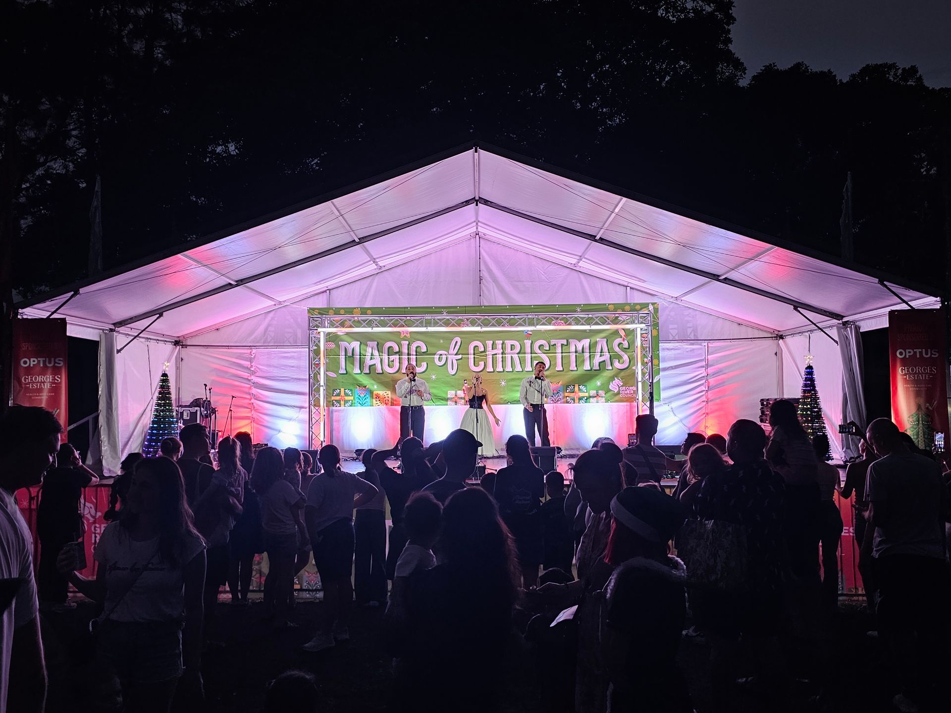 Community Event setup at Carss Park Georges River by Eventspec – AV and event production