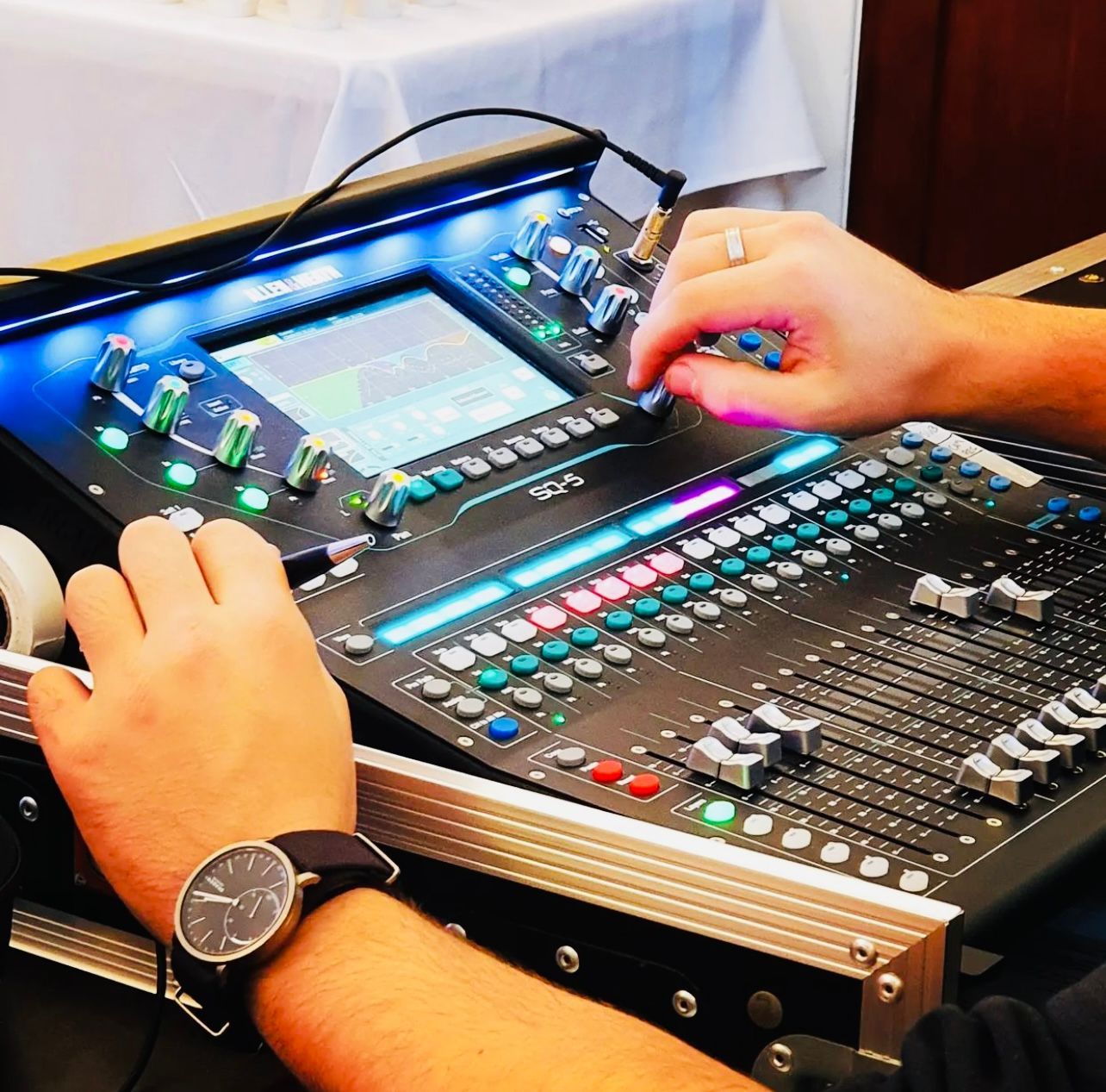 PA systems, speakers, sound systems, mixers, wireless microphones, event comms, 2-ways