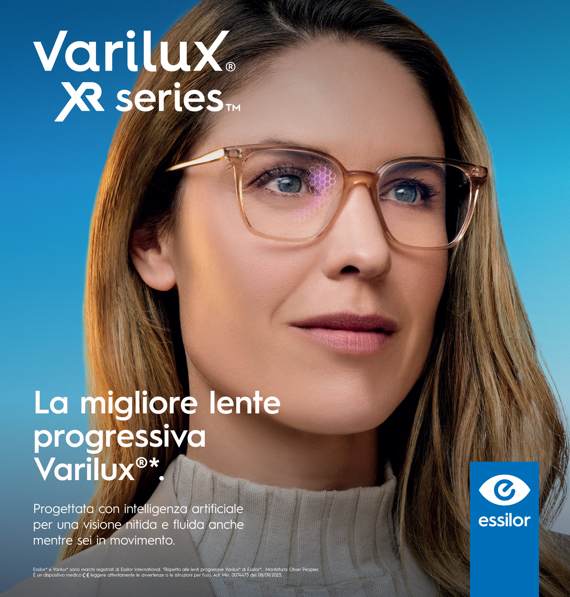 occhiali con lenti multifocali