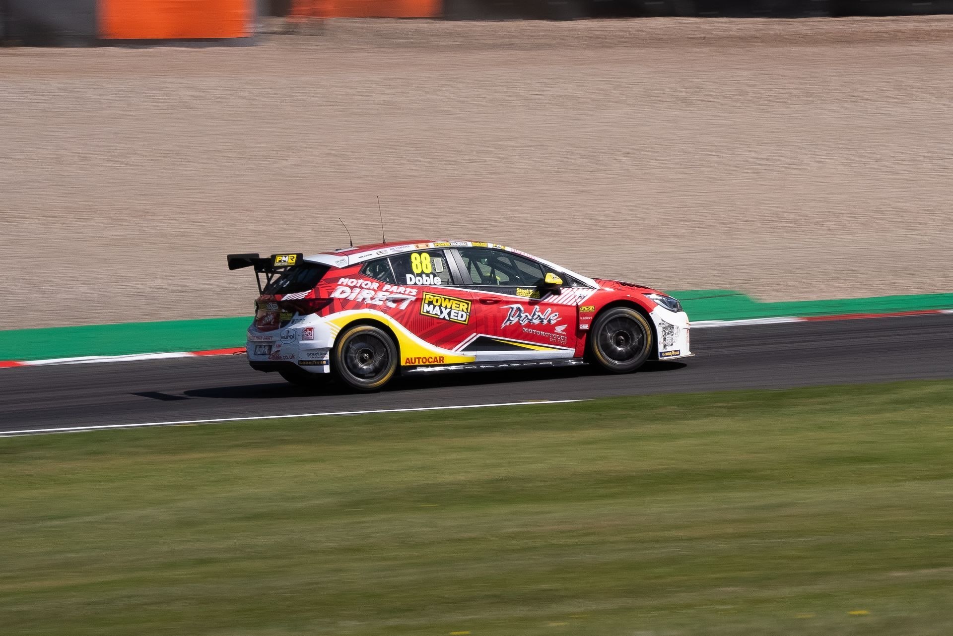 Mikey Doble at Donington Park Round 1 BTCC 2025