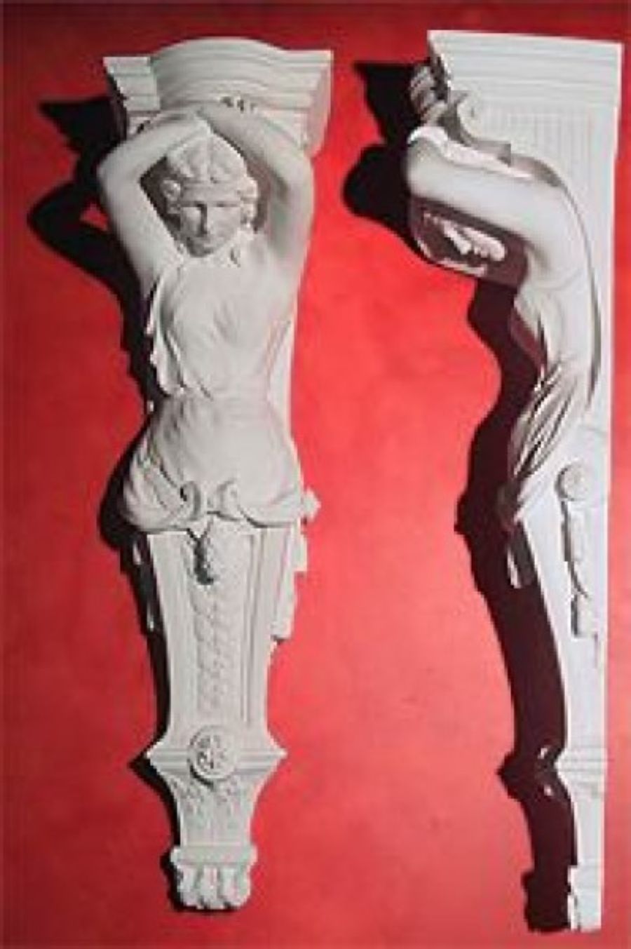Statue in gesso