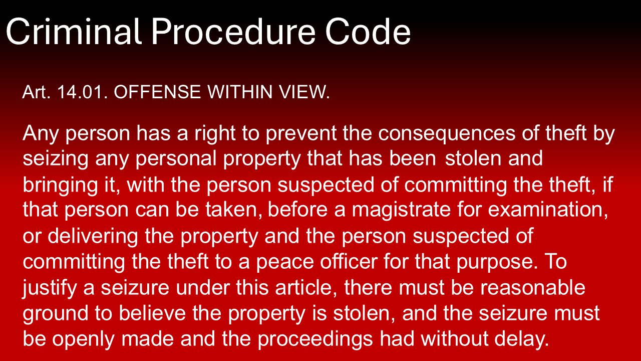 A red background with the words criminal procedure code on it