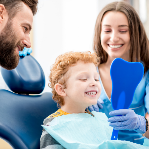kid smiling | Get care from a top-rated dentist in Overland Park 66221