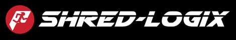 A red propel logo on a white background