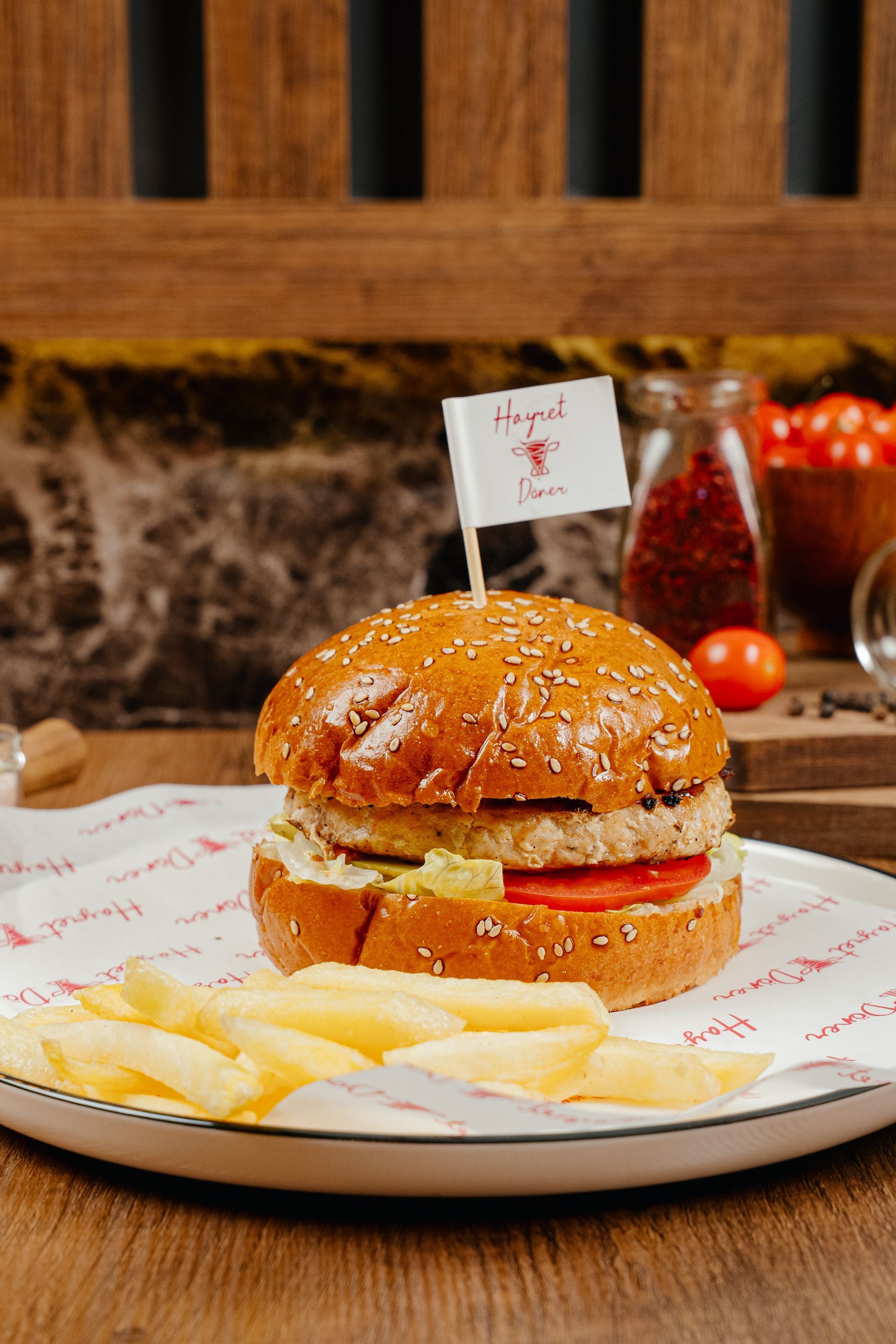 Chicken burger