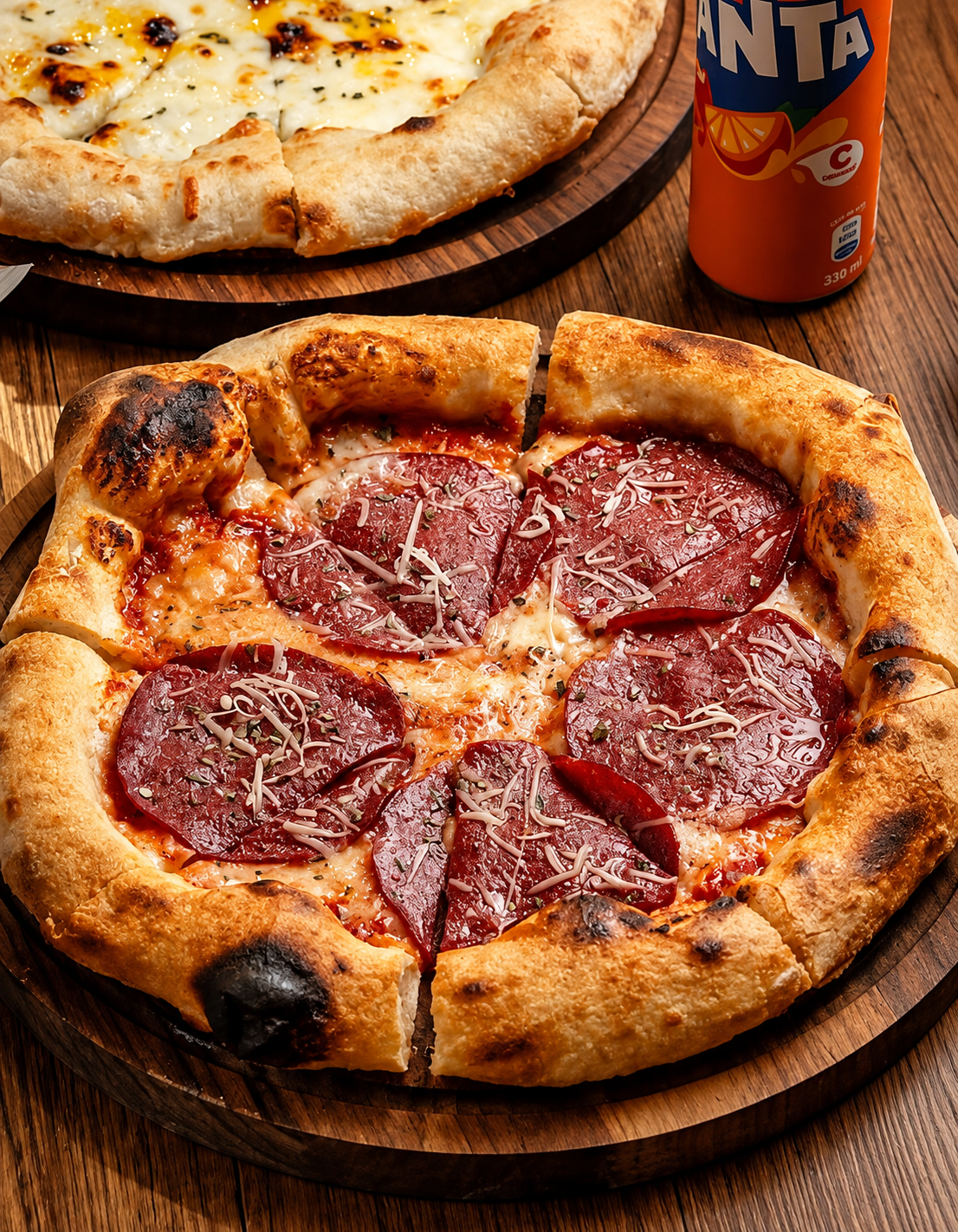 Salami Pizza