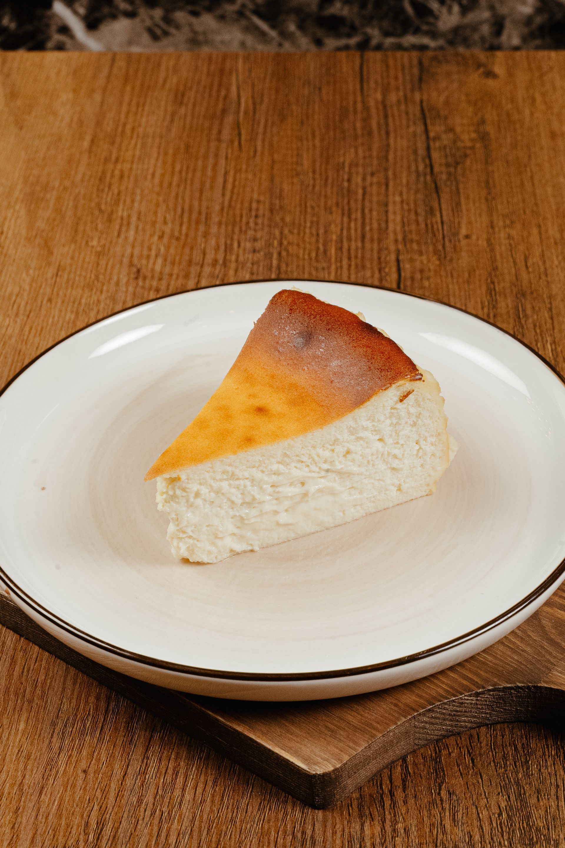 Creamy San Sebastian cheesecake