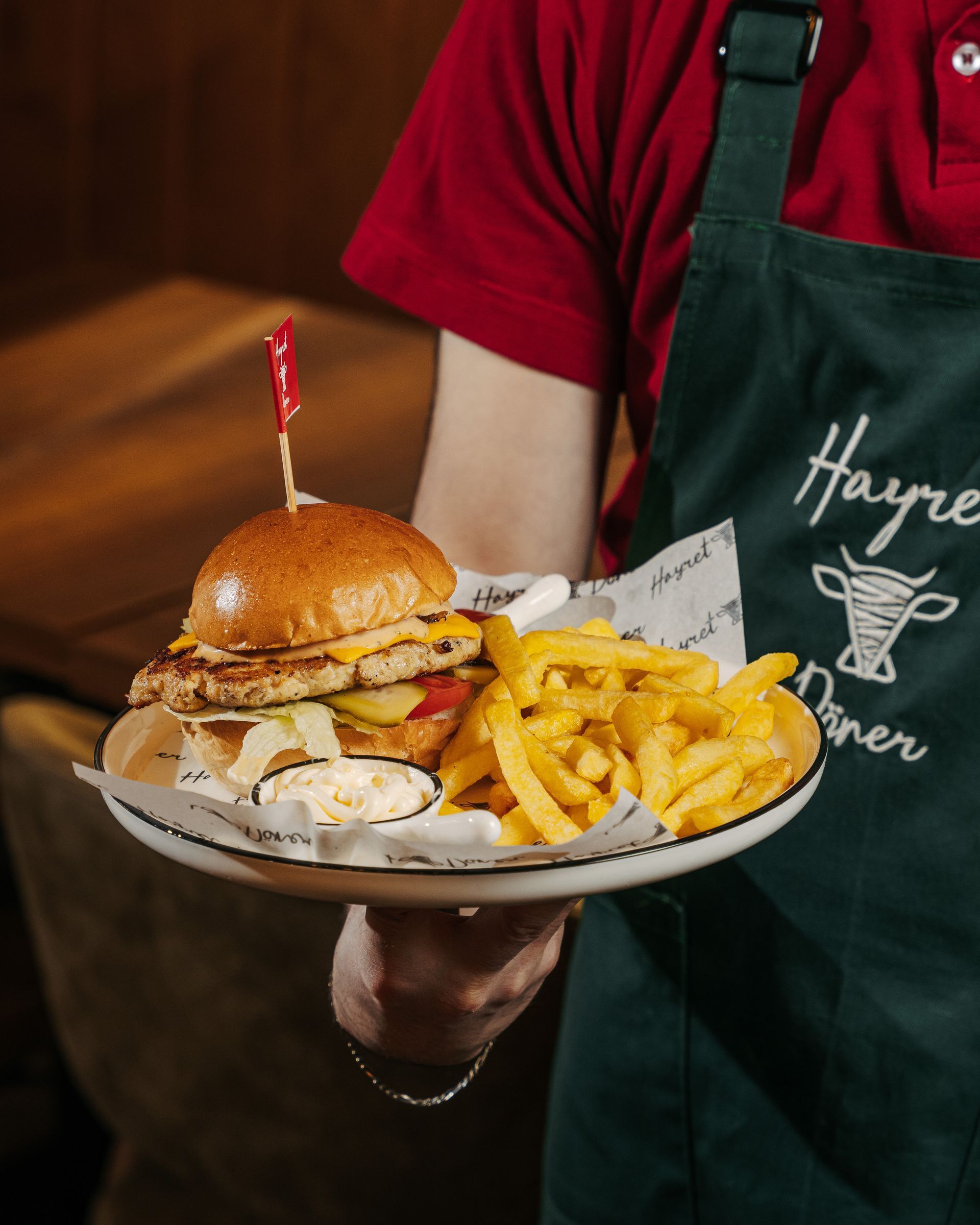 Toyuq burger