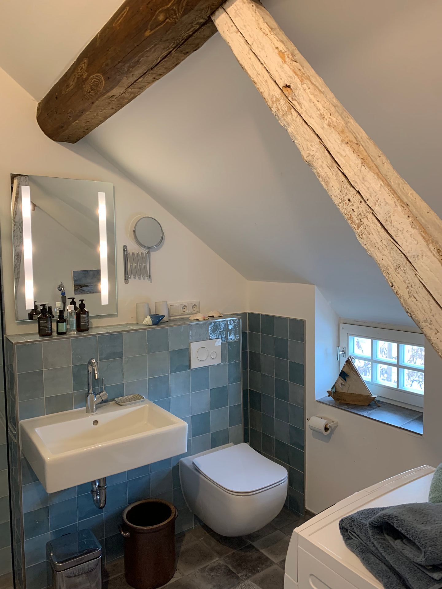 Bad, Ferienhaus in Ostfriesland an der Nordsee