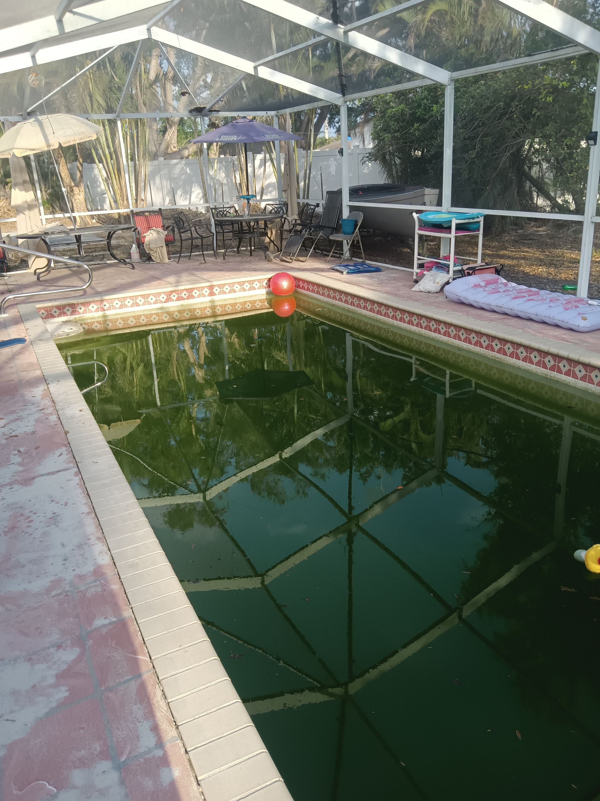 Pool Before