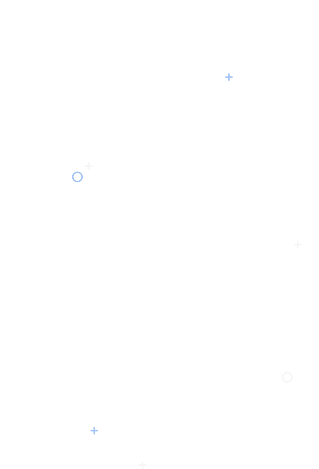 A white background with circles and stars on it