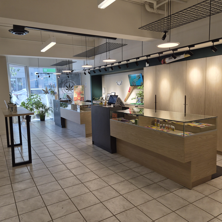 Inside Dazed Cannabis Kamloops
Cannabis store and delivery