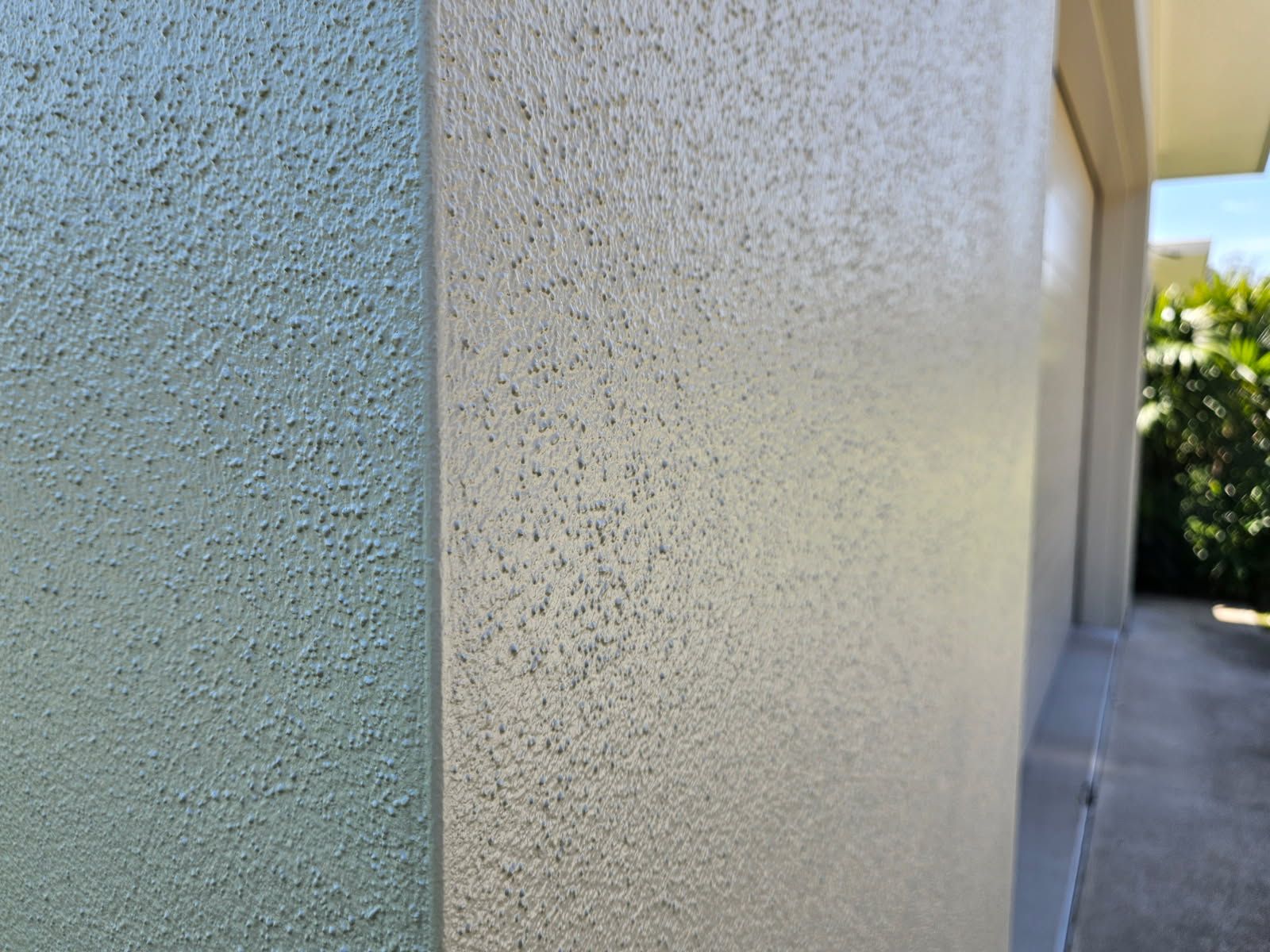 A Close-up View of Two Exterior Walls Meeting at a Corner — Priority Painters in Gladstone Central, QLD
