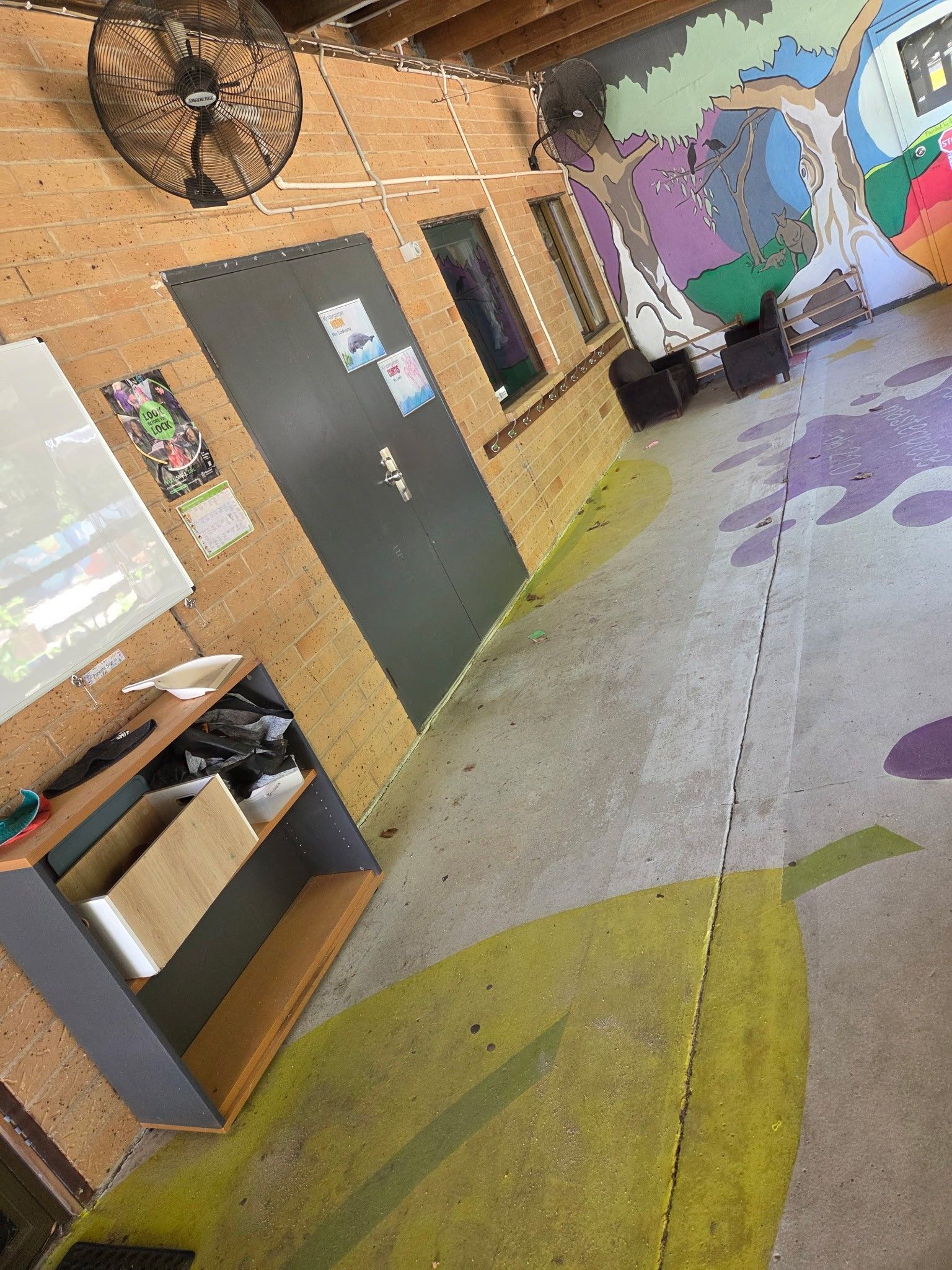 An Indoor Area With a Light Wood-paneled Wall — Priority Painters in Gladstone Central, QLD